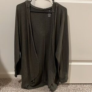 American eagle olive green sweater